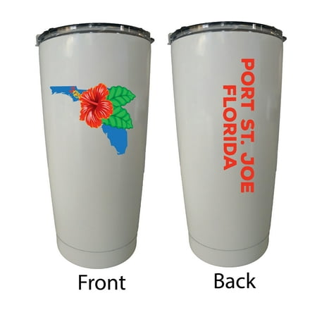Port St. Joe Florida 20 oz Insulated Stainless Steel Tumbler Hibiscus Flower Design
Port St. Joe Florida 20 oz Insulated Stainless Steel Tumbler Hibiscus Flower Design