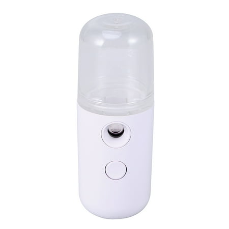 Mini Portable Pore Facial Steamer Nano Mist Cool Face Sprayer Moisture for Skin Care (White)
Mini Portable Pore Facial Steamer Nano Mist Cool Face Sprayer Moisture for Skin Care (White)