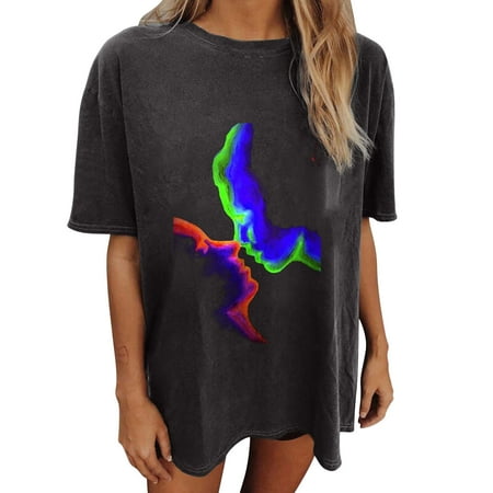 Magic Gothic Graphic Tee Shirts for Womens Summer Short Sleeve Crewneck Tops Oversized Tshirts Distressed Vintage Casual Loose Blouse Sportwear 
Magic Gothic Graphic Tee Shirts for Womens Summer Short Sleeve Crewneck Tops Oversized Tshirts Distressed Vintage Casual Loose Blouse Sportwear