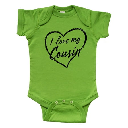 Inktastic I Love My Cousin in Black Chalk Heart Gift Baby Boy or Baby Girl Bodysuit
Inktastic I Love My Cousin in Black Chalk Heart Gift Baby Boy or Baby Girl Bodysuit