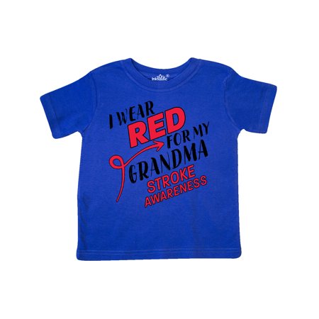 Inktastic I Wear Red for my Grandma- Stroke Awareness Gift Toddler Boy or Toddler Girl T-Shirt
Inktastic I Wear Red for my Grandma- Stroke Awareness Gift Toddler Boy or Toddler Girl T-Shirt