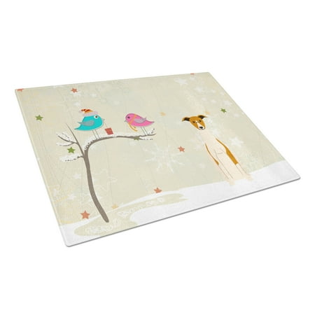 Caroline s Treasures Christmas Presents between Friends Whippet Glass Cutting Board Large
Caroline s Treasures Christmas Presents between Friends Whippet Glass Cutting Board Large