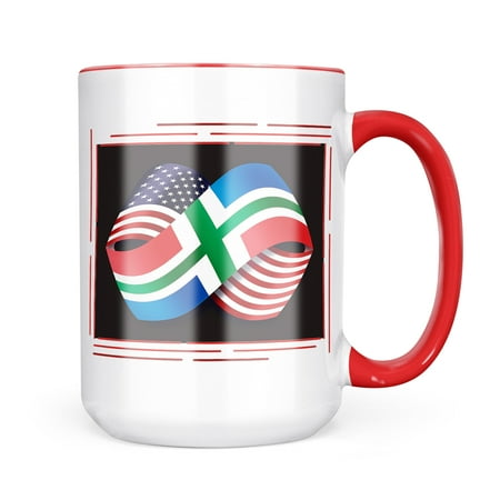 Neonblond Friendship Flags USA and Groningen region Netherlands Mug gift for Coffee Tea lovers
Neonblond Friendship Flags USA and Groningen region Netherlands Mug gift for Coffee Tea lovers