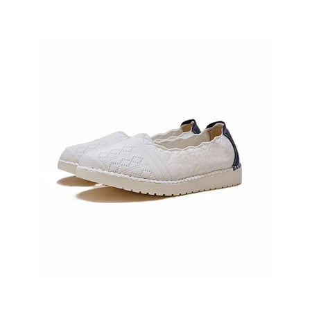 Tenmix Womens Walking Shoe Comfort Flats Mesh Casual Shoes Slip On Pumps Women Lightweight Fashion Loafers White 8.5
Tenmix Womens Walking Shoe Comfort Flats Mesh Casual Shoes Slip On Pumps Women Lightweight Fashion Loafers White 8.5