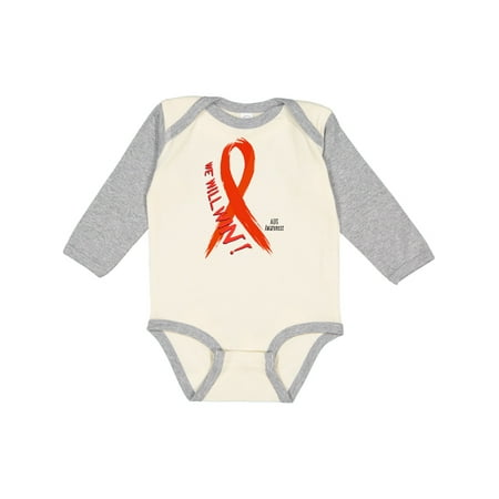 Inktastic We Will Win! AIDS Awareness with Red Ribbon Gift Baby Boy or Baby Girl Long Sleeve Bodysuit
Inktastic We Will Win! AIDS Awareness with Red Ribbon Gift Baby Boy or Baby Girl Long Sleeve Bodysuit