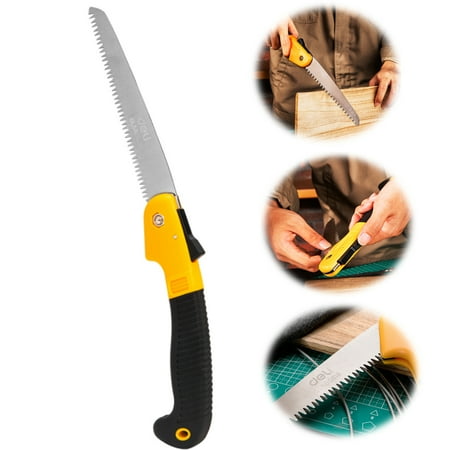 Deli 7 Folding Steel Saw with Non-Slip Grip 1pc Handsaw