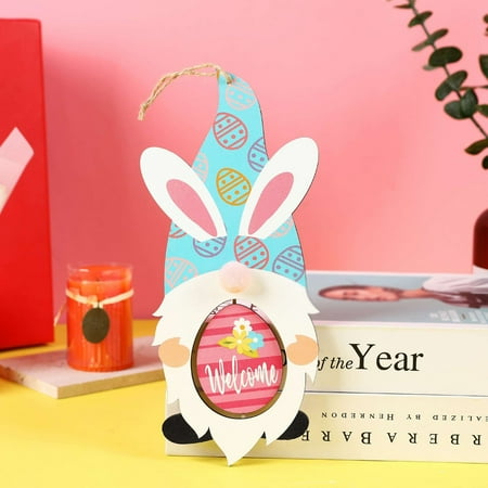 VERMON Rudolph Sign Pendant Create Atmosphere Anti-deformation Beautiful Easter Resurrection Rabbit Hanging
VERMON Rudolph Sign Pendant Create Atmosphere Anti-deformation Beautiful Easter Resurrection Rabbit Hanging