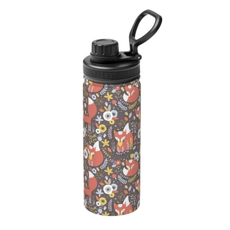 Hirioo Foxes for 18oz Sports Insulated Kettle for Gym Hiking Camping Running Mountain Bike Outdoor Sports
Hirioo Foxes for 18oz Sports Insulated Kettle for Gym Hiking Camping Running Mountain Bike Outdoor Sports