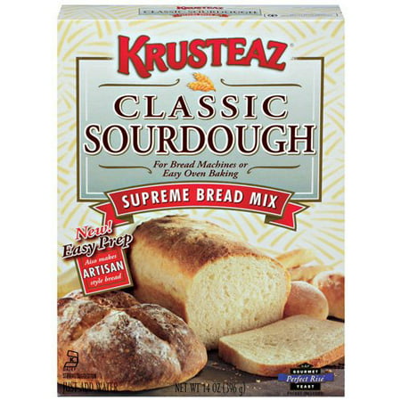 Krusteaz Bread Machine Mix Supreme Classic Sourdough, 14 Oz - Walmart.com