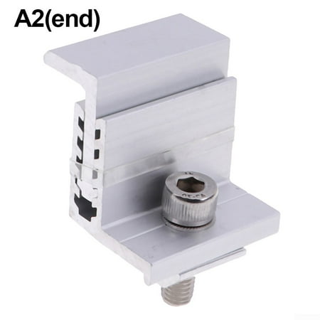Solar Panel Mounting Bracket End middleClamp Kit Adjustable For19mm--55mm Framed
Solar Panel Mounting Bracket End middleClamp Kit Adjustable For19mm--55mm Framed