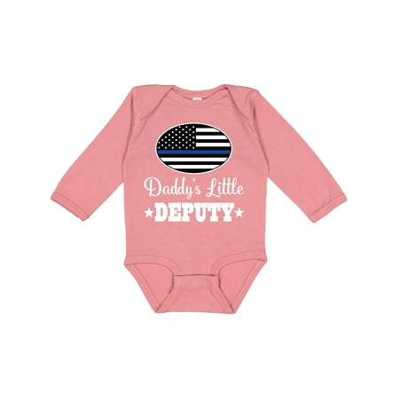 Inktastic Sheriff Daddys Little Deputy Baby Outfit Gift Baby Boy or Baby Girl Long Sleeve Bodysuit
Inktastic Sheriff Daddys Little Deputy Baby Outfit Gift Baby Boy or Baby Girl Long Sleeve Bodysuit