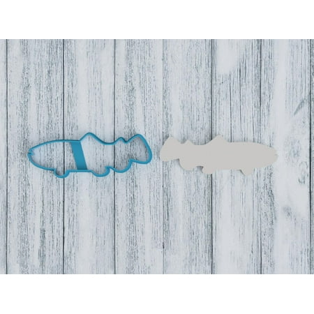 Trout Cookie Cutter / Sugar Cookie / Fondant / Clay (1112)