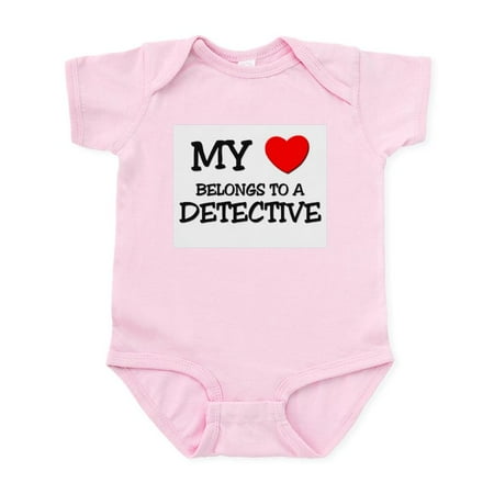 CafePress - My Heart Belongs To A DETECTIVE Infant Bodysuit - Baby Light Bodysuit Size Newborn - 24 Months
CafePress - My Heart Belongs To A DETECTIVE Infant Bodysuit - Baby Light Bodysuit Size Newborn - 24 Months
