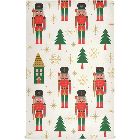 Christmas Nutcracker Kitchen Dish Towel Set of 4 Winter Snowflake 18x28in Absorbent Dishcloth Reusable Cleaning Cloths for Household Use Multicolor 18inchx28inch
Christmas Nutcracker Kitchen Dish Towel Set of 4 Winter Snowflake 18x28in Absorbent Dishcloth Reusable Cleaning Cloths for Household Use Multicolor 18inchx28inch