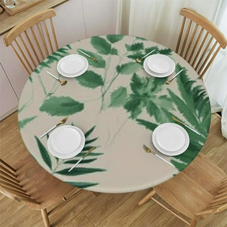 Sheronv Leaves Plants Round Tablecloth 100% Polyester Fabric Waterproof Resistant Fabric Ideal for Indoor and Outdoor Restaurants Weddings Parties 54 -58
Sheronv Leaves Plants Round Tablecloth 100% Polyester Fabric Waterproof Resistant Fabric Ideal for Indoor and Outdoor Restaurants Weddings Parties 54 -58