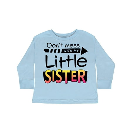 Inktastic Don t Mess with my Little Sister Gift Toddler Boy or Toddler Girl Long Sleeve T-Shirt
Inktastic Don t Mess with my Little Sister Gift Toddler Boy or Toddler Girl Long Sleeve T-Shirt