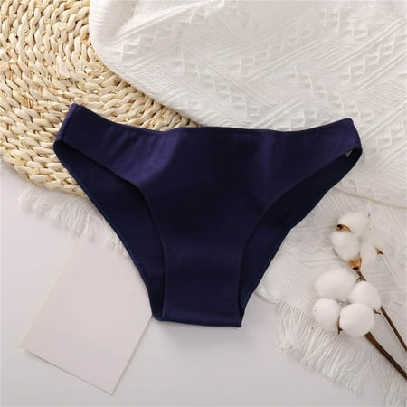 CAICJ98 Womens Underwear Women Solid Color Matching Bow Tie Cotton No Traces Underwear Ladies Mid Waisted Briefs Panties Dark Blue XXL
CAICJ98 Womens Underwear Women Solid Color Matching Bow Tie Cotton No Traces Underwear Ladies Mid Waisted Briefs Panties Dark Blue XXL