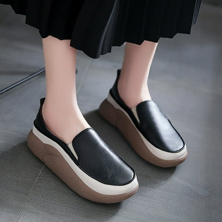 Yinguo Women Slip On Loafer Wide Casual Shoes Lightweight Comfortable Walking Shoes
Yinguo Women Slip On Loafer Wide Casual Shoes Lightweight Comfortable Walking Shoes