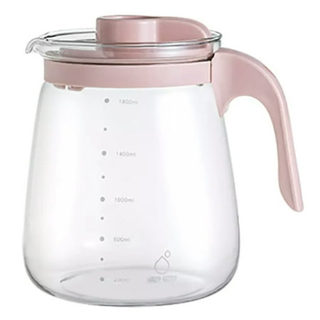High Borosilicate Glass Cold Water Jug Large Capacity Household High Temperature Resistant Teapot Cold Water Pink
High Borosilicate Glass Cold Water Jug Large Capacity Household High Temperature Resistant Teapot Cold Water Pink