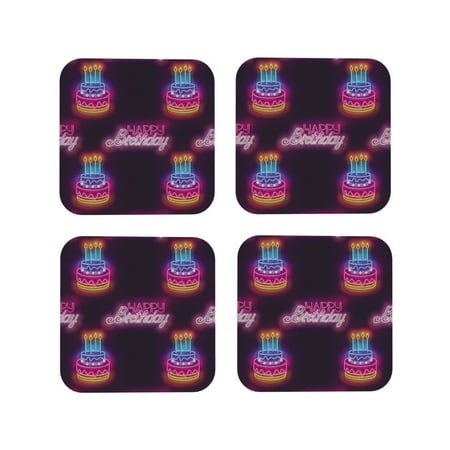 Leather Coasters with Heat-resistant for Drinks Light Bulb happy birthday Cup Coasters Cup Pad Mat for Tabletop Protection Coffee Table Office Desk and Housewarming Gift
Leather Coasters with Heat-resistant for Drinks Light Bulb happy birthday Cup Coasters Cup Pad Mat for Tabletop Protection Coffee Table Office Desk and Housewarming Gift