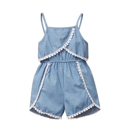 TAIAOJING Baby Romper Sleeveless Suspend Girls Summer Solid Jumpsuits Lacework Playsuit Girls Romper&Jumpsuit One Piece Outfits 4-5 Years
TAIAOJING Baby Romper Sleeveless Suspend Girls Summer Solid Jumpsuits Lacework Playsuit Girls Romper&Jumpsuit One Piece Outfits 4-5 Years