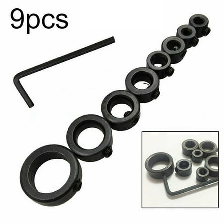 9Pcs 3-16Mm Dia Woodworking Drill Bit Depth Stop Collars Ring Positioner Locator
9Pcs 3-16Mm Dia Woodworking Drill Bit Depth Stop Collars Ring Positioner Locator