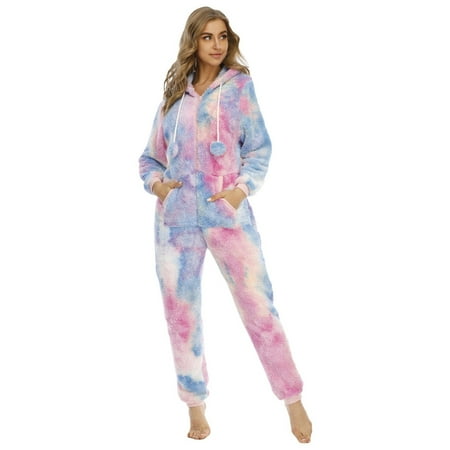 Tangnade Jumpsuit For Women Plus Size Womens Fleece Pajamas Sleepwear Christmas Pajamas Hooded Rompers Clubwear Nightwear Plush Onesie Stylish Clothing
Tangnade Jumpsuit For Women Plus Size Womens Fleece Pajamas Sleepwear Christmas Pajamas Hooded Rompers Clubwear Nightwear Plush Onesie Stylish Clothing