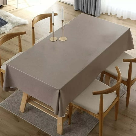 UMMH Waterproof Rectangle Tablecloth 47x63 inch Heavy Duty Vinyl Table Cloth Oil-Proof Solid Color Wipeable Tablecloths Stain Resistant Washable Table Covers for Indoor Outdoor
UMMH Waterproof Rectangle Tablecloth 47x63 inch Heavy Duty Vinyl Table Cloth Oil-Proof Solid Color Wipeable Tablecloths Stain Resistant Washable Table Covers for Indoor Outdoor