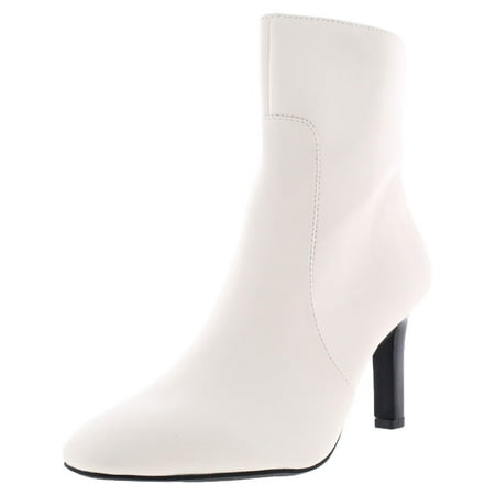 Alfani Womens Debra Faux Leather Booties Ankle Boots