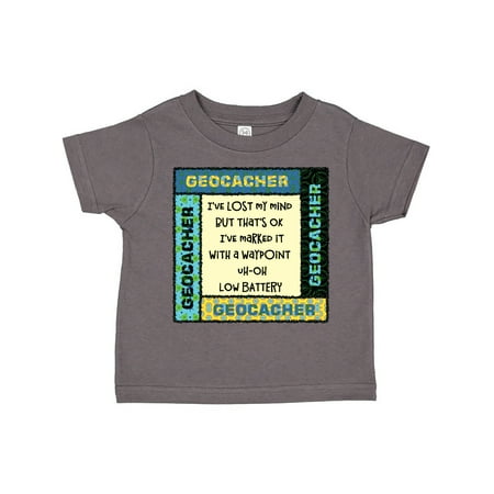 Inktastic Geocacher Lost Mind Patterns Gift Toddler Boy or Toddler Girl T-Shirt
Inktastic Geocacher Lost Mind Patterns Gift Toddler Boy or Toddler Girl T-Shirt