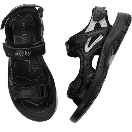 Boys Girls Leather Outdoor Hiking Sandals Summer Beach Adjustable Strap Sport Sandal
Boys Girls Leather Outdoor Hiking Sandals Summer Beach Adjustable Strap Sport Sandal