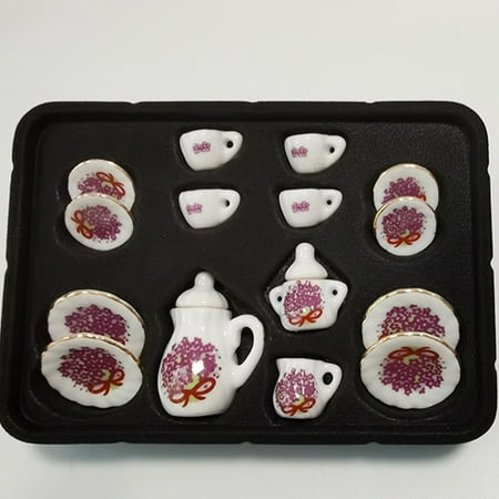 1:12 Miniature Ceramic Tea Cup Sets Lightweight and Fragile Ornaments for Kids Boys Girls Gifts E
1:12 Miniature Ceramic Tea Cup Sets Lightweight and Fragile Ornaments for Kids Boys Girls Gifts E