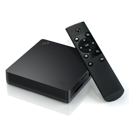 Android 5.1 TV Box, VicTsing TV Box RK3368 64bits Octa Core Cortex A53, 2G DDR3 +8G eMMC Flash, Support UHD 2K x 4K, Bluetooth 4.0, H.265, HDMI 2.0, WiFi \/ Airplay\/DLNA & 1000M LAN & OTA