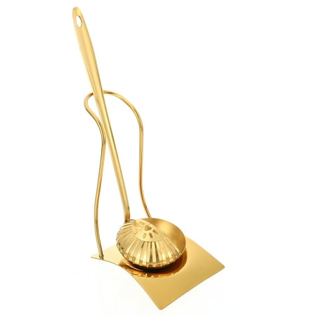 1 Set Food Serving Colander Spoon Holder Set Scoop Colander Hot Pot Colander Kit (Golden)
1 Set Food Serving Colander Spoon Holder Set Scoop Colander Hot Pot Colander Kit (Golden)