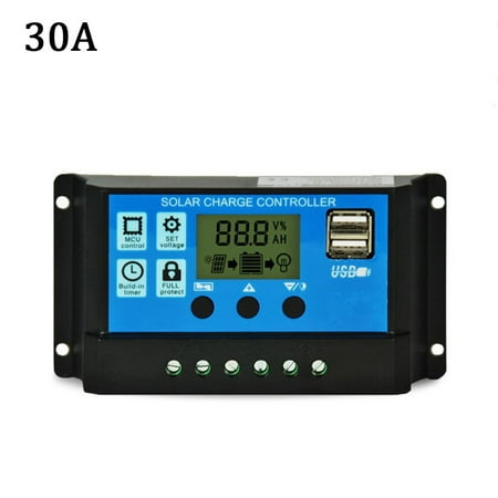 JINGT Solar Panel Battery Charge 30A 20A 10A Controller 12V/24V Lcd Regulator Dual Christmas Halloween
JINGT Solar Panel Battery Charge 30A 20A 10A Controller 12V/24V Lcd Regulator Dual Christmas Halloween
