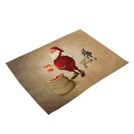 Kitchen Gadgets Christmas Ornament Santa Claus Printed Cotton Western Table Mat Kitchen Organizationkitchen Decor Kitchen Accessories Home & Kitchen Kitchen Aid
Kitchen Gadgets Christmas Ornament Santa Claus Printed Cotton Western Table Mat Kitchen Organizationkitchen Decor Kitchen Accessories Home & Kitchen Kitchen Aid