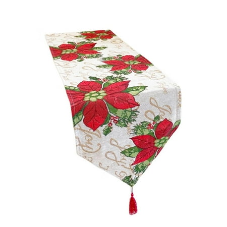JHDONG Table Runner Christmas Table Runner Seasonal Super Soft Anti-pilling Washable Tear Resistant Heat Insulation Polyester Cotton Xmas Party Winter Dining Table Runner for Kitchen
JHDONG Table Runner Christmas Table Runner Seasonal Super Soft Anti-pilling Washable Tear Resistant Heat Insulation Polyester Cotton Xmas Party Winter Dining Table Runner for Kitchen