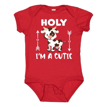 Inktastic I m a Cutie White and Brown Holstein Cow with Arrows Gift Baby Boy or Baby Girl Bodysuit
Inktastic I m a Cutie White and Brown Holstein Cow with Arrows Gift Baby Boy or Baby Girl Bodysuit