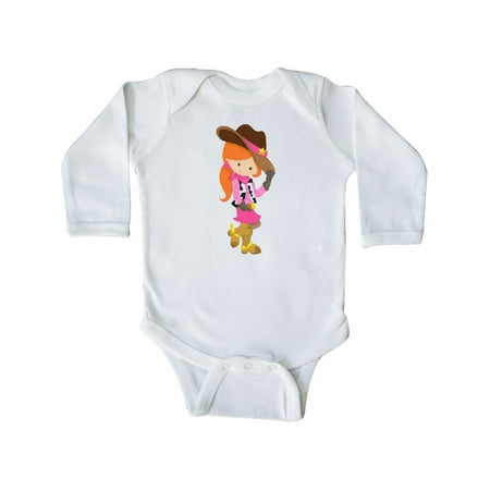 Inktastic Cowboy Girl Girl With Cowboy Hat Orange Hair Gift Baby Girl Long Sleeve Bodysuit
Inktastic Cowboy Girl Girl With Cowboy Hat Orange Hair Gift Baby Girl Long Sleeve Bodysuit