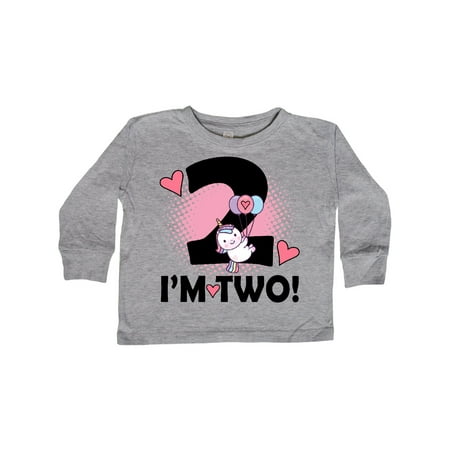 Inktastic 2nd Birthday 2 Year Old Girl Unicorn Gift Toddler Toddler Girl Long Sleeve T-Shirt
Inktastic 2nd Birthday 2 Year Old Girl Unicorn Gift Toddler Toddler Girl Long Sleeve T-Shirt