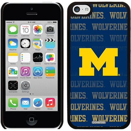 Coveroo Michigan Repeating Design Apple iPhone 5c Thinshield Snap-On Case