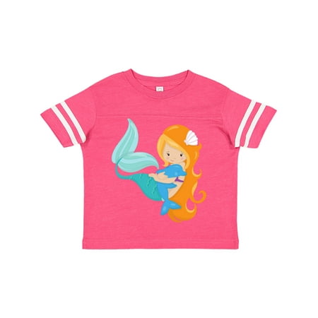 Inktastic Mermaid And Dolphin Mermaid With Orange Hair Gift Toddler Toddler Girl T-Shirt
Inktastic Mermaid And Dolphin Mermaid With Orange Hair Gift Toddler Toddler Girl T-Shirt
