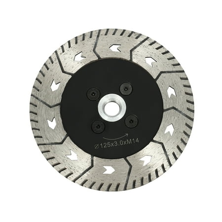 125 x 2.8mm M14 Double-Sided Diamond Saw Blade Grinding Slice Sharp Type With Flange
125 x 2.8mm M14 Double-Sided Diamond Saw Blade Grinding Slice Sharp Type With Flange