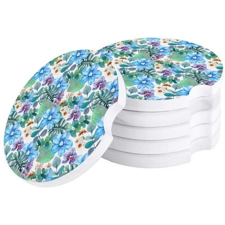 ZHANZZK Watercolor Plant Flowers Set of 4 Car Coaster for Drinks Absorbent Ceramic Stone Coasters Cup Mat with Cork Base for Home Kitchen Room Coffee Table Bar Decor
ZHANZZK Watercolor Plant Flowers Set of 4 Car Coaster for Drinks Absorbent Ceramic Stone Coasters Cup Mat with Cork Base for Home Kitchen Room Coffee Table Bar Decor