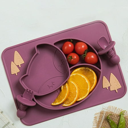 Yesbay Baby Feeding Dining Plate Anti-scalding Tableware Food Grade Silicone Cartoon Fox Infant Kids Supplementary Food Bowl for Dining Room
Yesbay Baby Feeding Dining Plate Anti-scalding Tableware Food Grade Silicone Cartoon Fox Infant Kids Supplementary Food Bowl for Dining Room