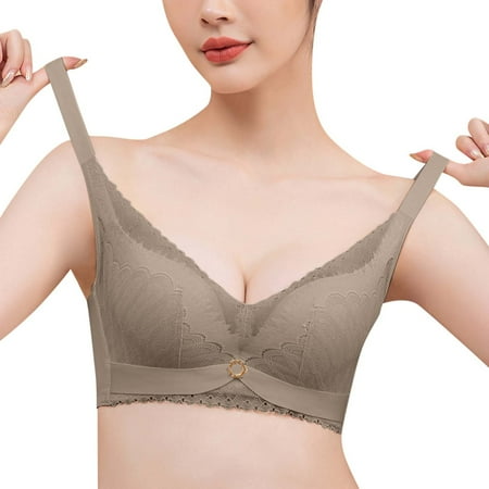 Seamless Bras for Women Wireless Push-Up Bralettes Lace B M