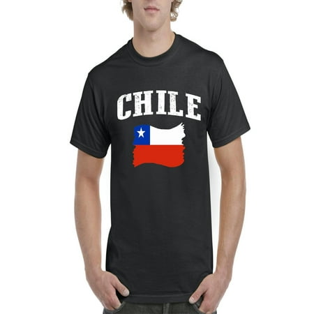 Chile Flag Men's Short Sleeve T-Shirt