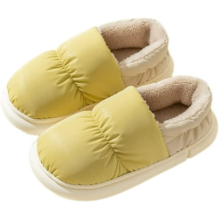 PIKADINGNIS Women Bootie Slippers Memory Foam Comfy Fuzzy Fur Lining Ankle Slippers Rubber Sole Non-slip House Shoes Indoor Outdoor
PIKADINGNIS Women Bootie Slippers Memory Foam Comfy Fuzzy Fur Lining Ankle Slippers Rubber Sole Non-slip House Shoes Indoor Outdoor