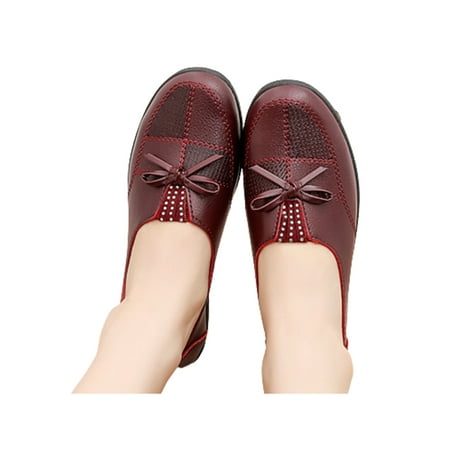 Welliumy Ladies Casual Shoes Comfort Loafers Slip On Flats Work Flat Shoe Walking Non-slip Bow Red With Lined 8
Welliumy Ladies Casual Shoes Comfort Loafers Slip On Flats Work Flat Shoe Walking Non-slip Bow Red With Lined 8