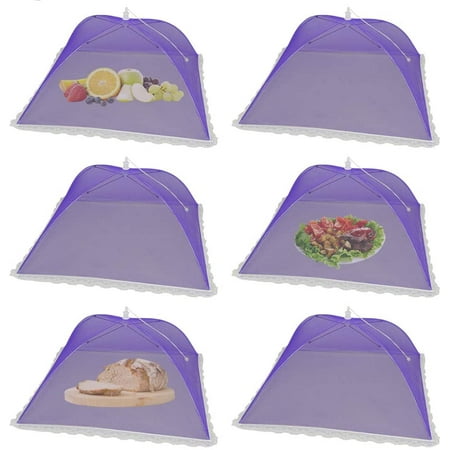 (6 Pack) Pop-Up Picnic Mesh Food Covers Tent Umbrella for Outdoors and Camping Food Net Cover Keep out Flies Mosquitoes Ideal for Parties Picnics BBQ Reusable and Collapsible 17 x 17inches
(6 Pack) Pop-Up Picnic Mesh Food Covers Tent Umbrella for Outdoors and Camping Food Net Cover Keep out Flies Mosquitoes Ideal for Parties Picnics BBQ Reusable and Collapsible 17 x 17inches